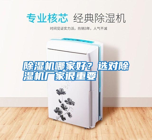 除濕機哪家好？選對除濕機廠家很重要