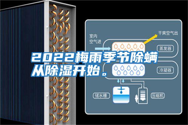 2022梅雨季節除螨從除濕開始。