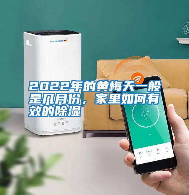 2022年的黃梅天一般是幾月份，家里如何有效的除濕