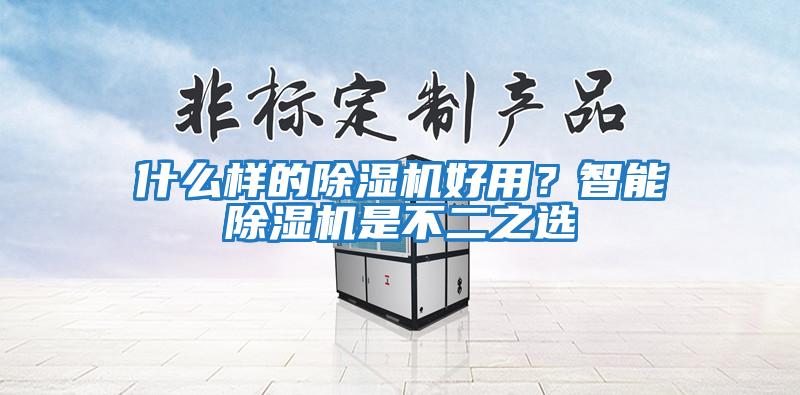 什么樣的除濕機好用？智能除濕機是不二之選