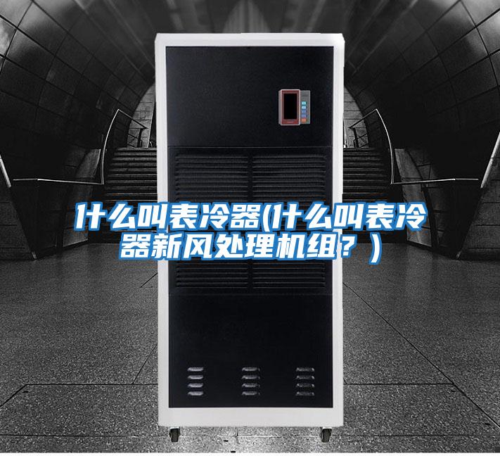 什么叫表冷器(什么叫表冷器新風處理機組？)